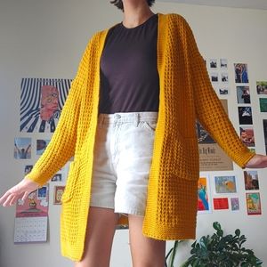 Long Knit Cardigan
